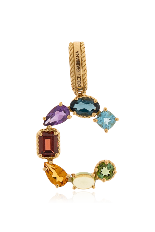 Pendant in the shape of the letter 'C' od Dolce & Gabbana