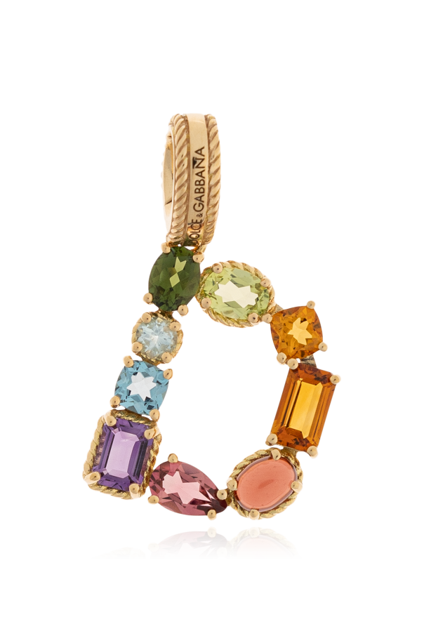 Pendant in the shape of the letter 'D' od Dolce & Gabbana