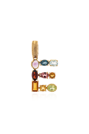 Pendant with gemstones
