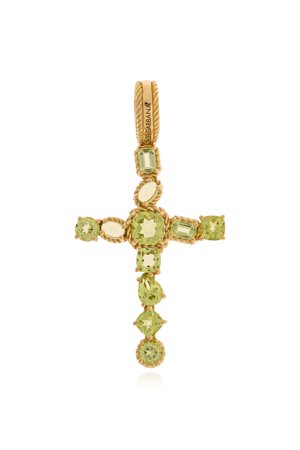 Gold pendant with a religious motif od Dolce & Gabbana