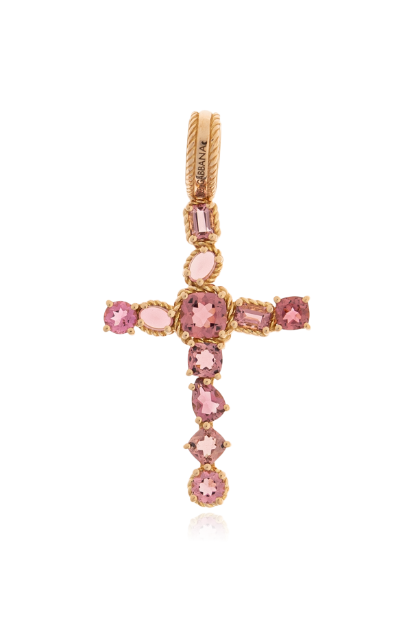 Gold pendant with a religious motif od Dolce & Gabbana