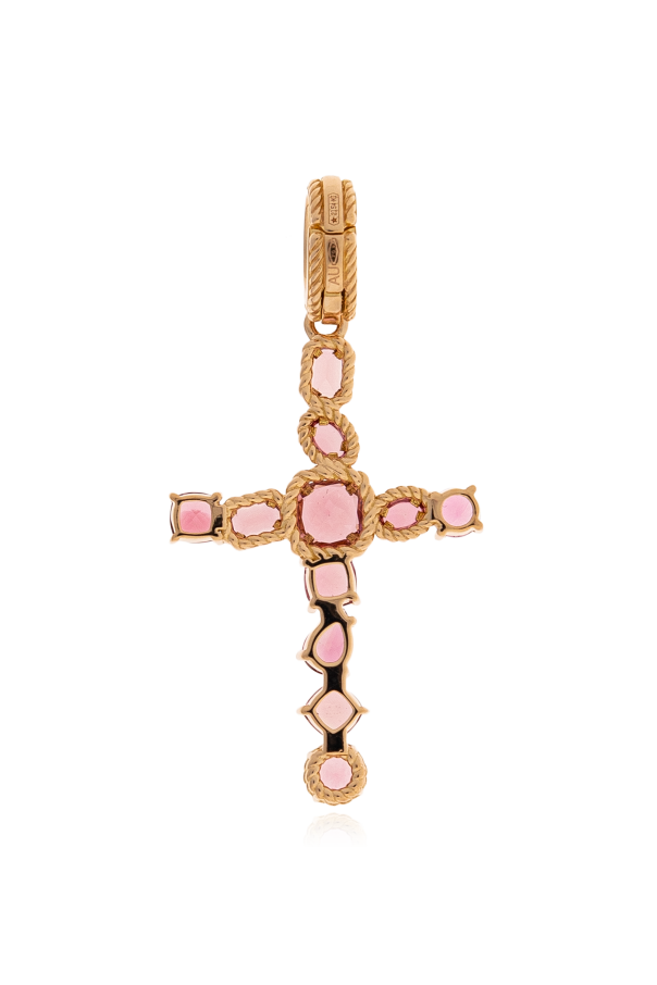 Dolce & Gabbana Colgante de oro con motivo religioso