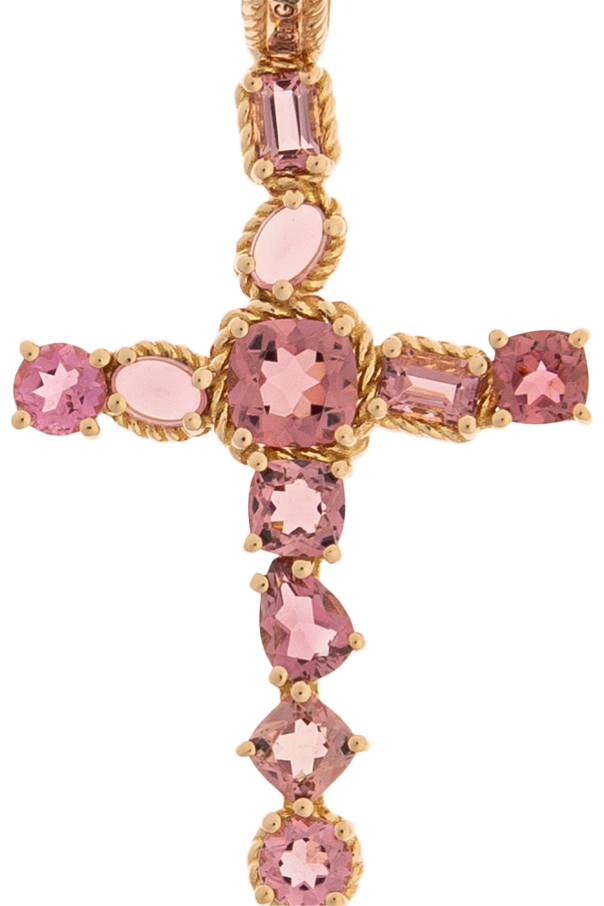 Dolce & Gabbana Colgante de oro con motivo religioso