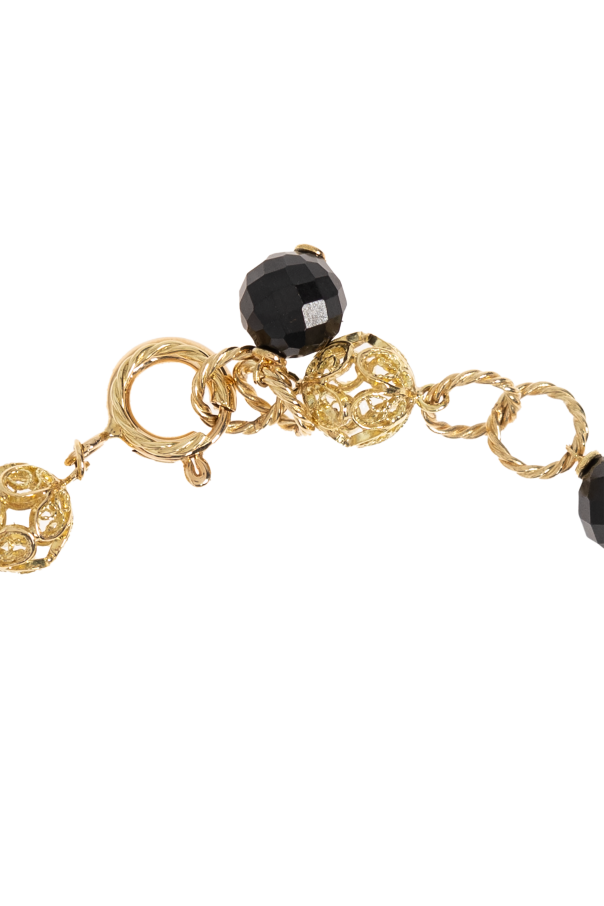 Dolce & Gabbana Gold bracelet with gemstones