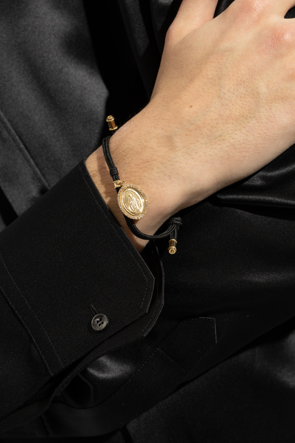 Dolce & Gabbana Pulsera con colgante dorado