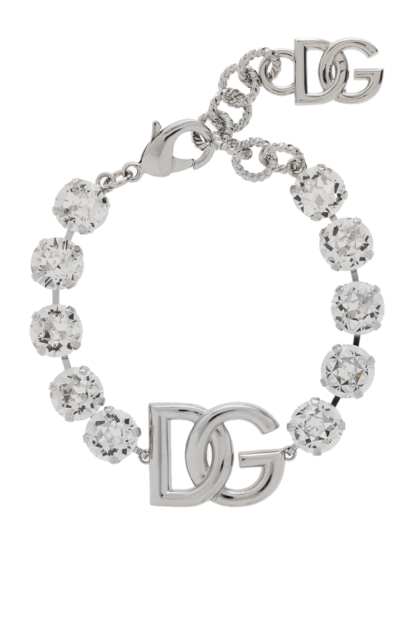 Brass bracelet with logo, zdjęcie 1 Brass bracelet with logo od Dolce & Gabbana