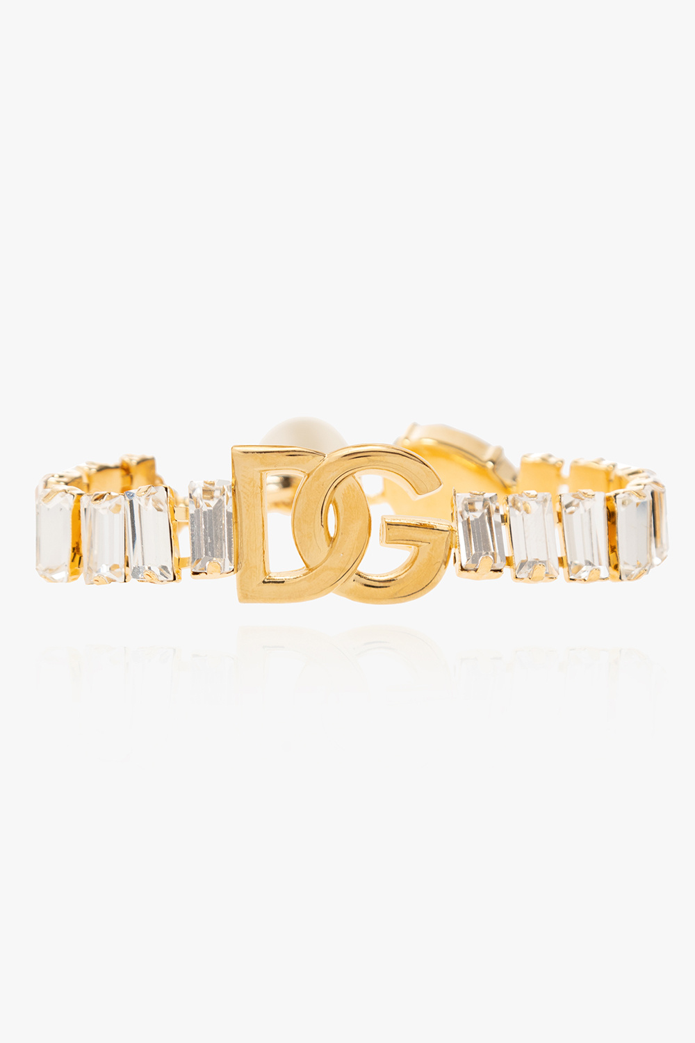 Dolce & Gabbana Brass bracelet with logo
