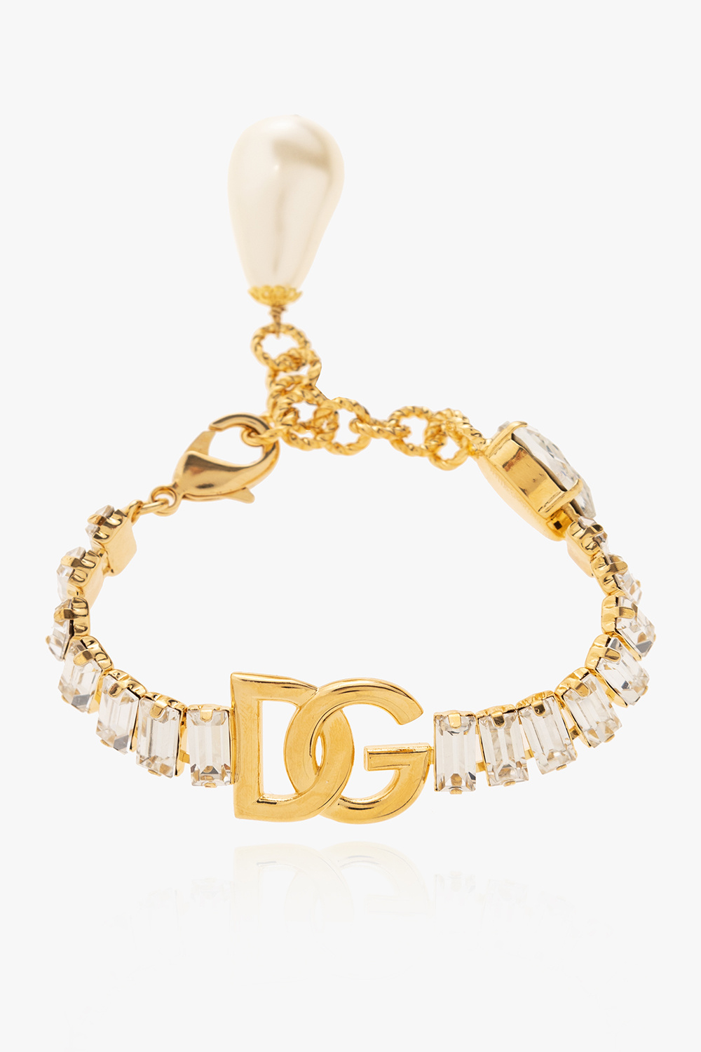 Dolce & Gabbana Brass bracelet with logo