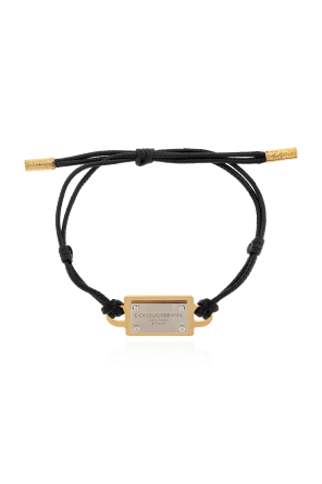 Adjustable bracelet with logo application