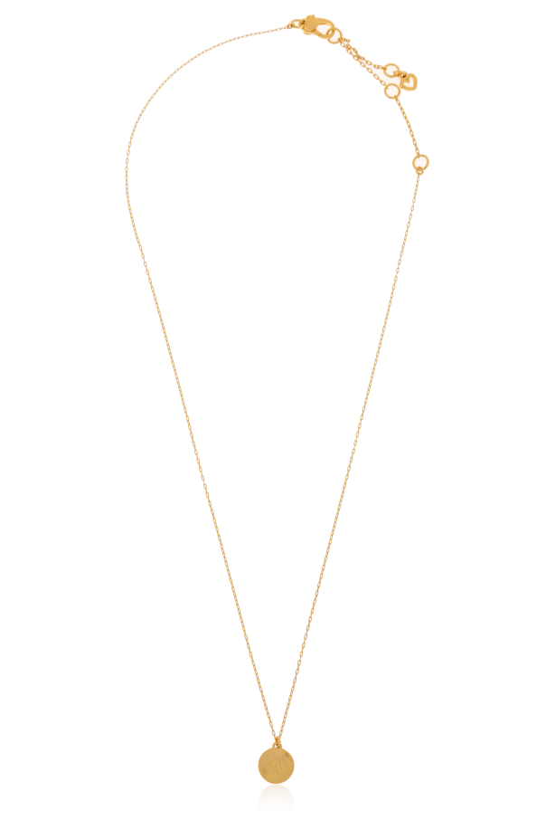 Kate Spade Necklace with an `A` pendant