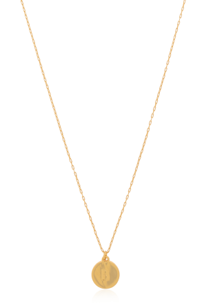 Necklace with 'B' Pendant