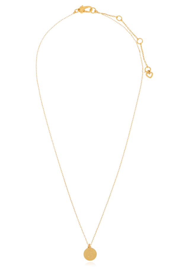 Kate Spade Necklace with `G` Pendant