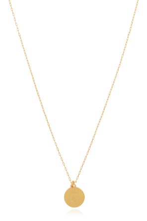 Necklace with `G` Pendant