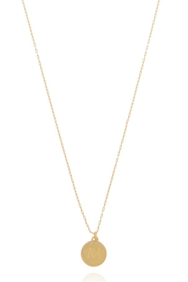 Kate Spade Necklace with 'M' Pendant