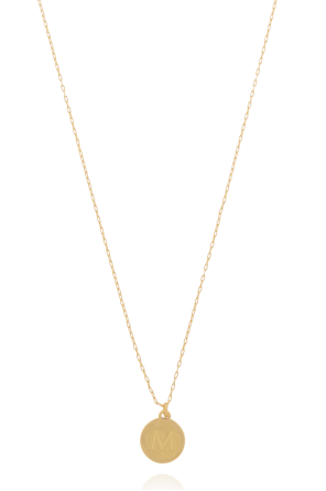 Necklace with 'M' Pendant