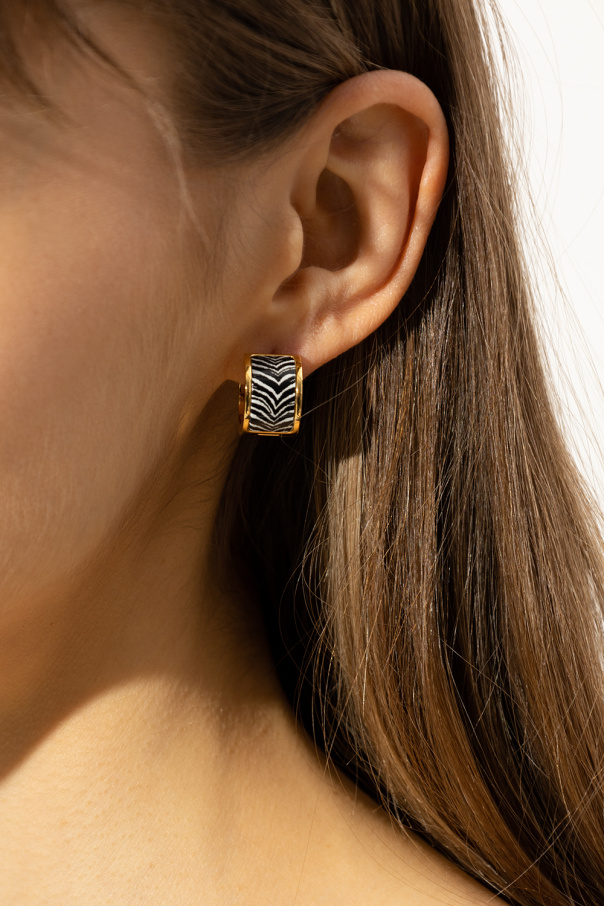 Kate Spade Hoop earrings with animal motif