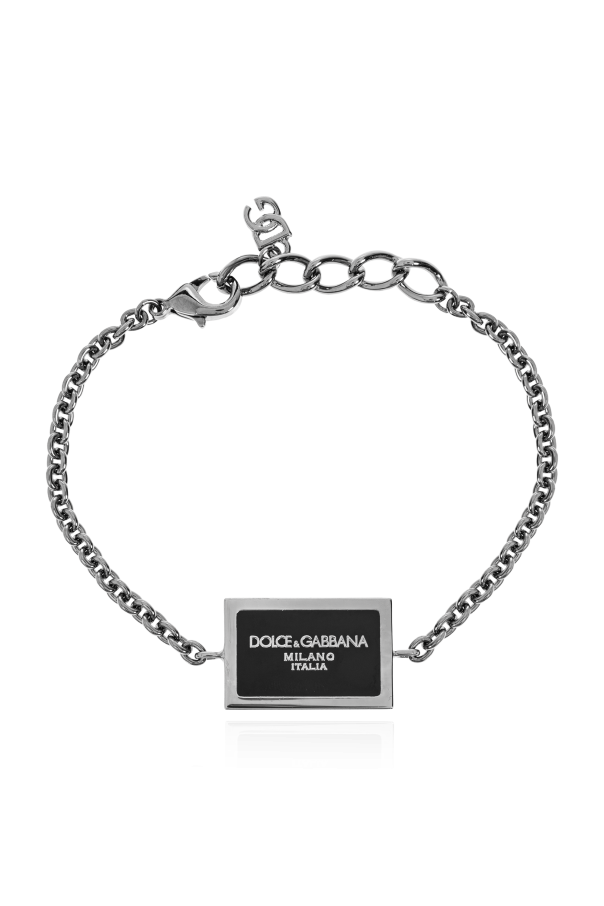 Bracelet with logo, zdjęcie 1 Bracelet with logo od Dolce & Gabbana