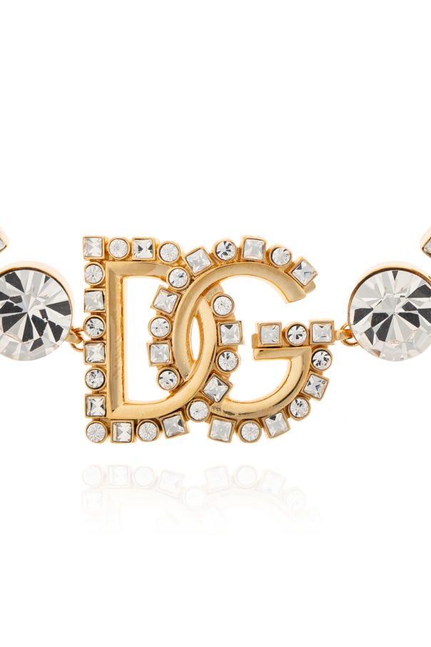Dolce & Gabbana Armband mit funkelnden Kristallen