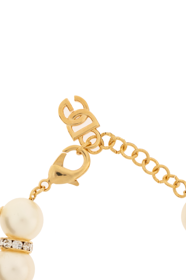 Dolce & Gabbana Bracelet with faux pearls