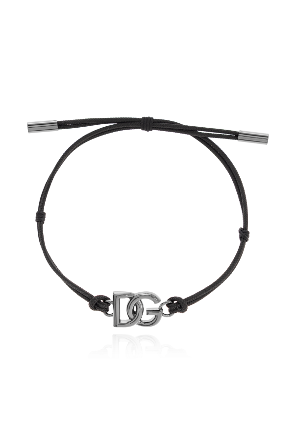 Dolce & Gabbana Adjustable bracelet with logo