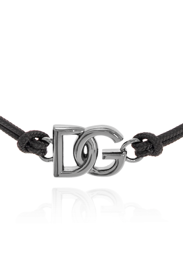 Dolce & Gabbana Adjustable bracelet with logo