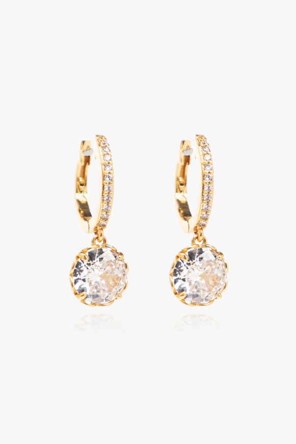Kate Spade Hoop earrings with crystals