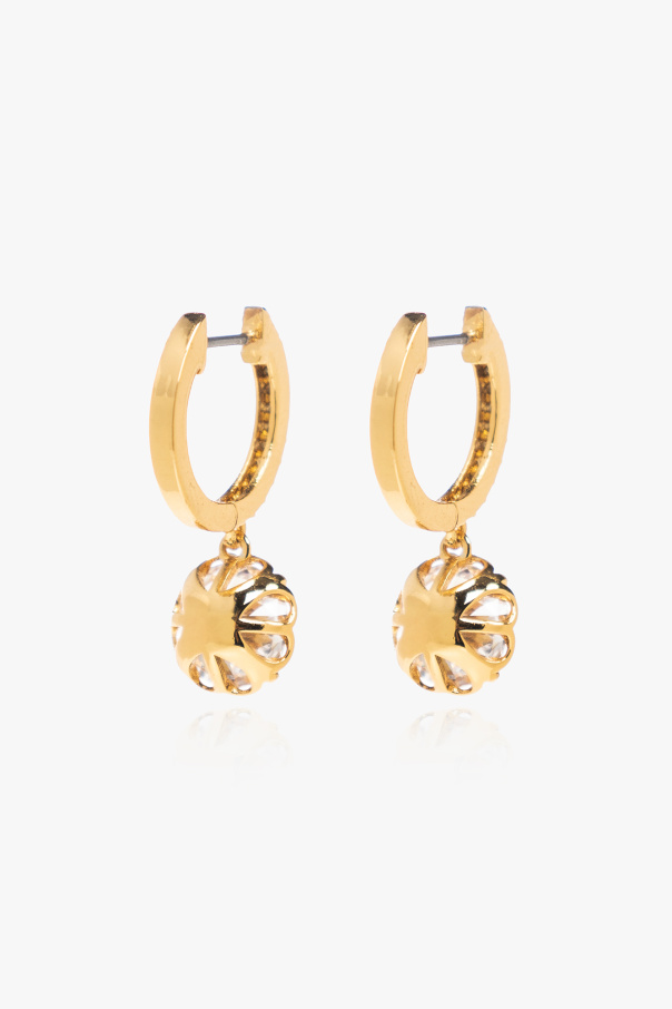 Kate Spade Hoop earrings with crystals