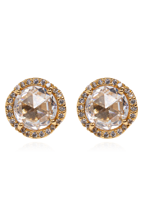 Earrings with shimmering crystals od Kate Spade