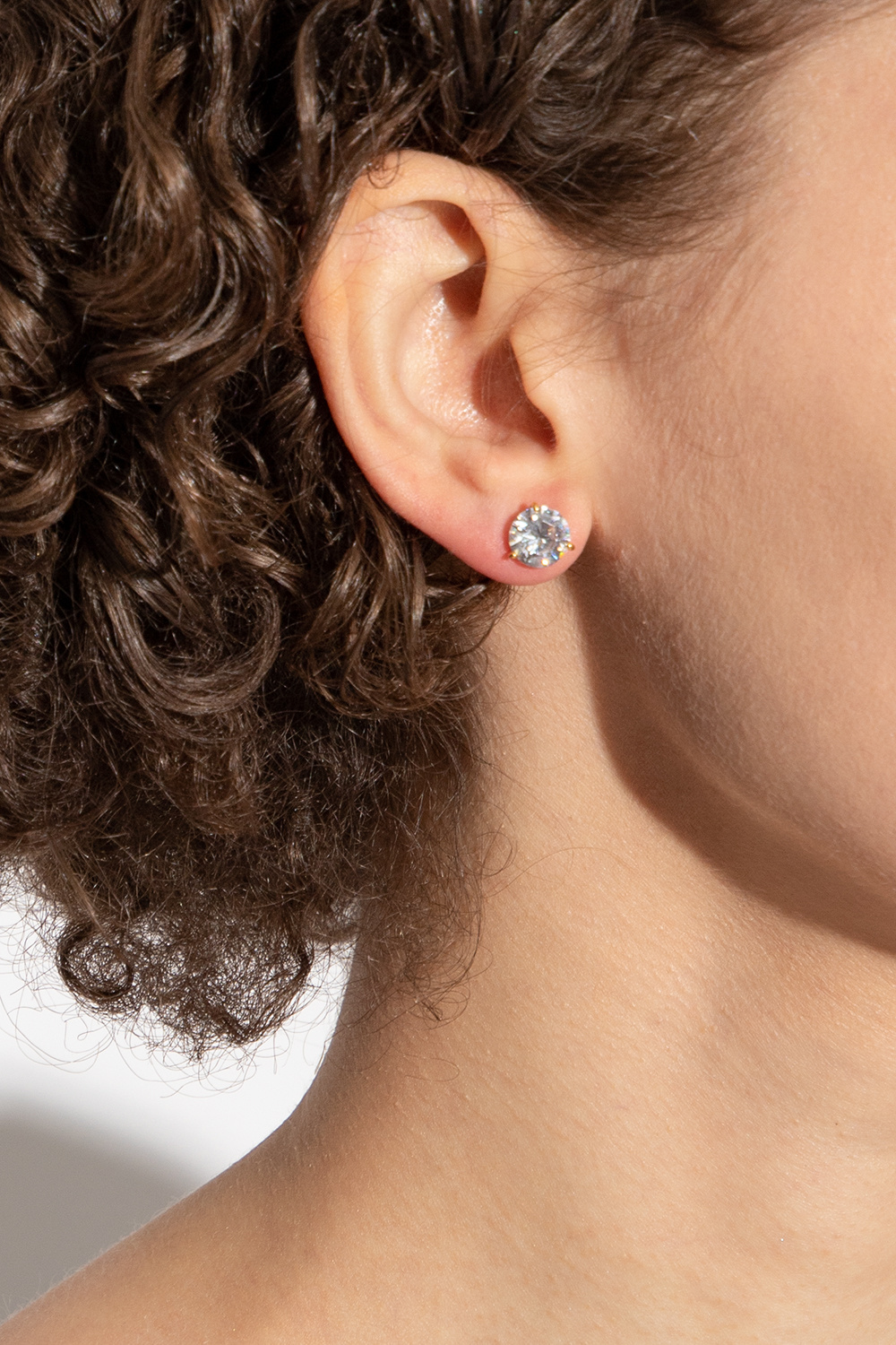 Gold Cubic zirconia earrings Kate Spade - Vitkac France
