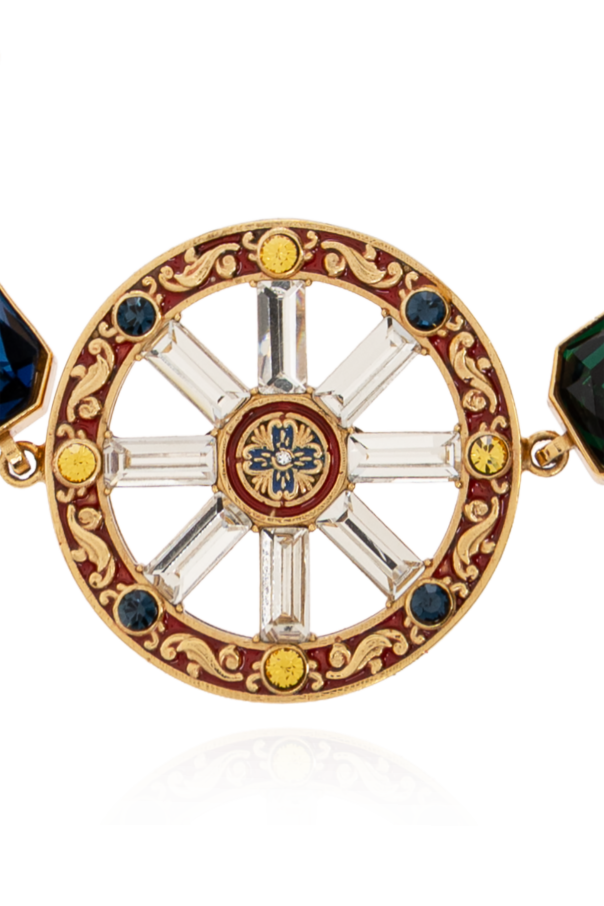 Dolce & Gabbana Bracelet with shimmering crystals