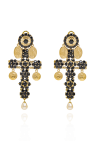 Dolce & Gabbana BLACK Earrings with gemstones