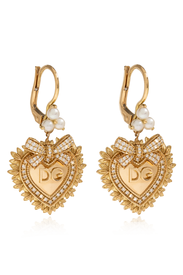 Dolce & Gabbana Gold Earrings