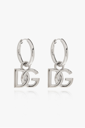 Dolce EARRINGS & Gabbana embellished DG keyring