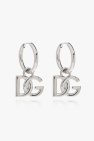 Dolce & Gabbana SILVER Earrings with logo