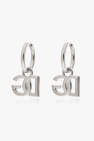 Dolce & Gabbana SILVER Earrings with logo