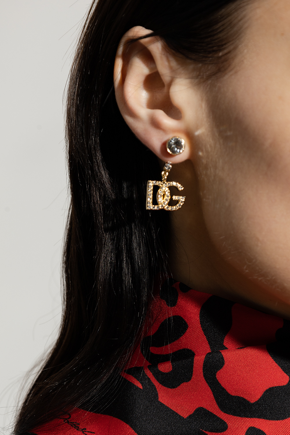 Dolce & Gabbana Earrings with logo