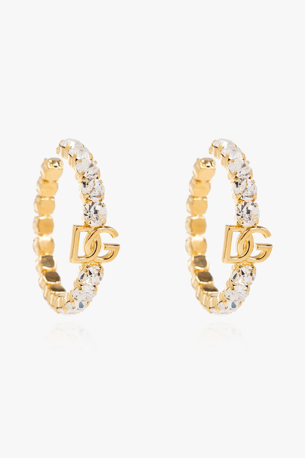 Dolce & Gabbana Brass earrings with Gerade