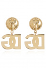 Dolce & Gabbana Clip-on earrings with logo