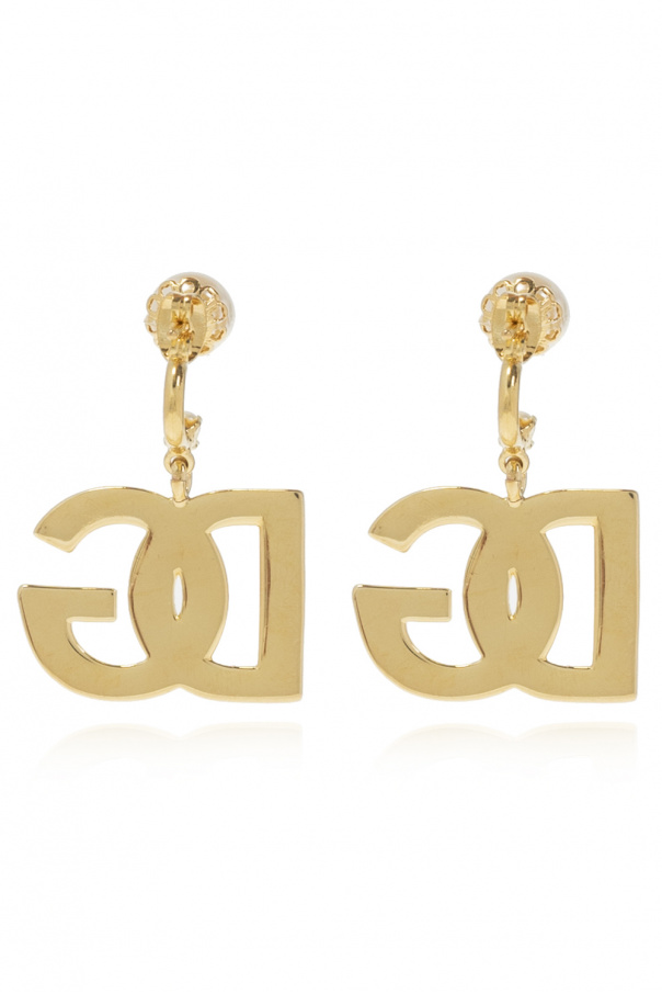 Dolce & Gabbana ‘90s’ earrings with logo