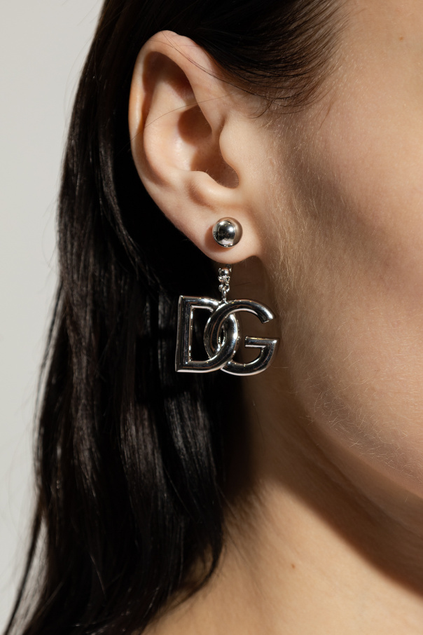 Dolce & Gabbana Earrings with logo