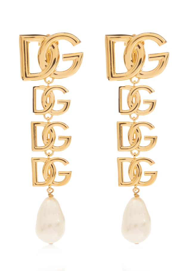 Drop clip-on earrings od Dolce & Gabbana