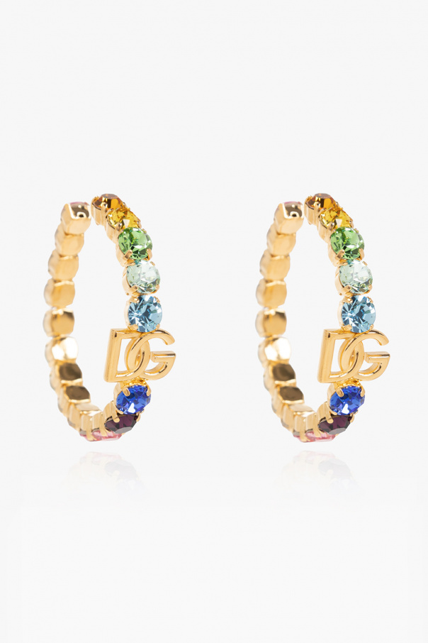 Dolce & Gabbana Hoop earrings with logo