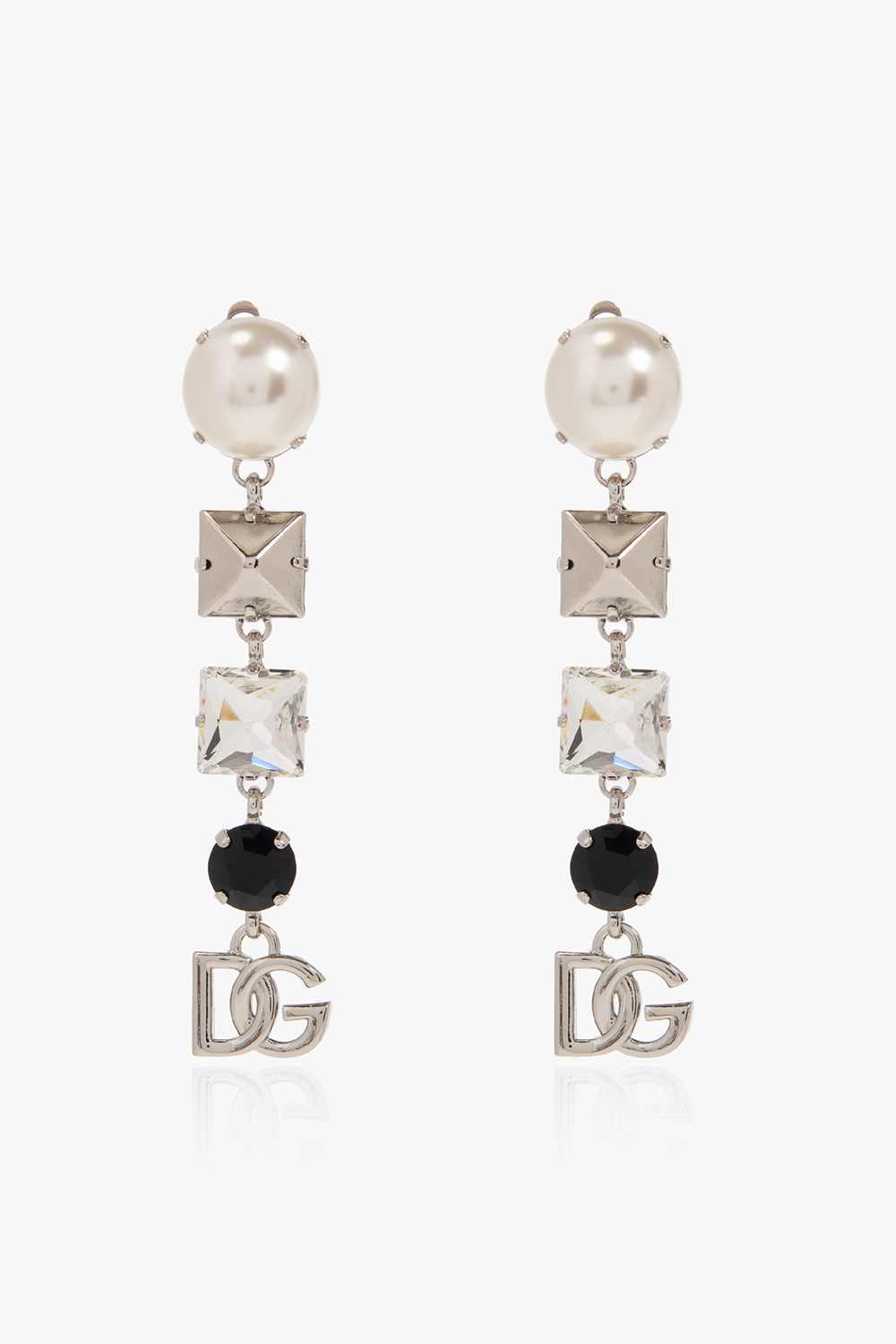 Dolce & Gabbana Drop clip-on earrings