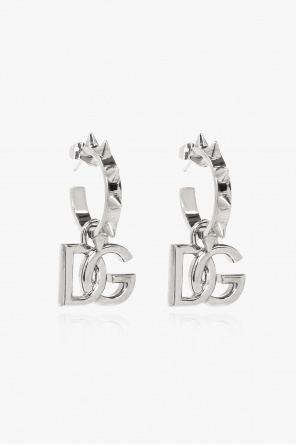 Brass earrings od Dolce & Gabbana Glittery Long-sleeved Jumper