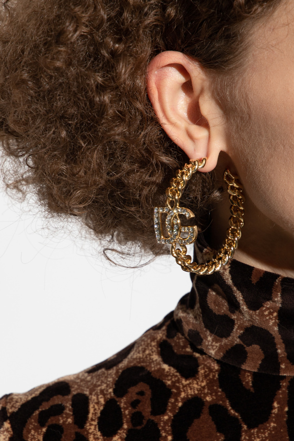 Dolce & Gabbana Logo earrings