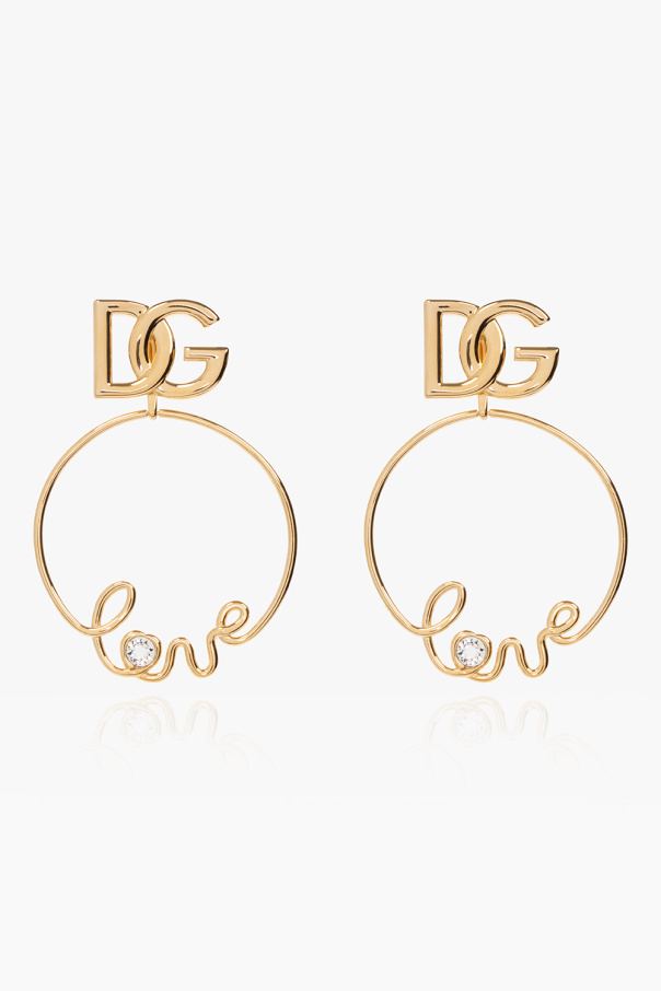 Dolce & Gabbana ‘love’ earrings