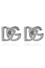 Dolce & Gabbana SILVER Logo-shaped earrings