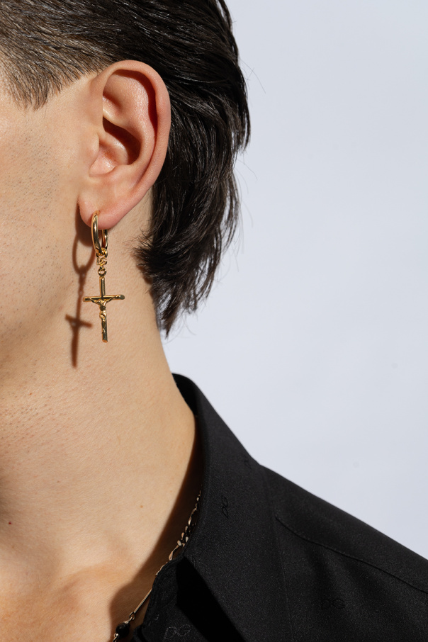 Dolce & Gabbana Earring with religious charm