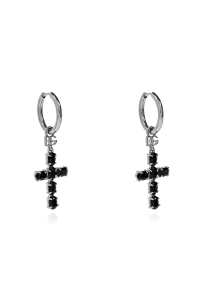 Pendientes con motivo religioso