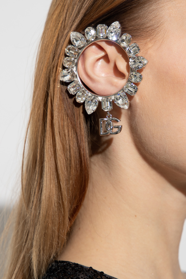 Dolce & Gabbana Rhinestone-embellished ear cuff